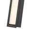 Z-Lite Baden Outdoor 1 Light Outdoor Wall Sconce, Black & White 587S-BK-LED - alternate 4
